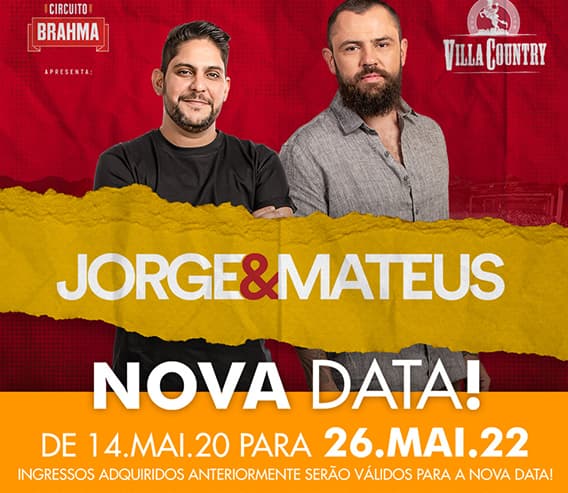 Jorge e Mateus no Villa Country