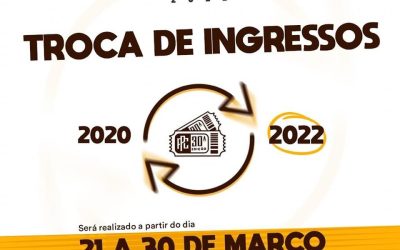 FESTA DO PEÃO DE CAJAMAR TROCA DE INGRESSOS