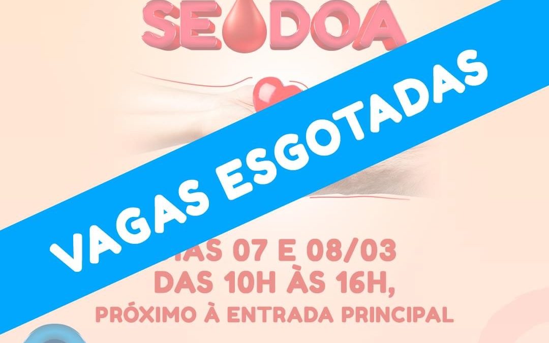 Doação de Sangue Campanha pelo Anhanguera Parque Shopping Cajamar