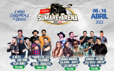 O rodeio Sumare Arena Music 2022 Voltou