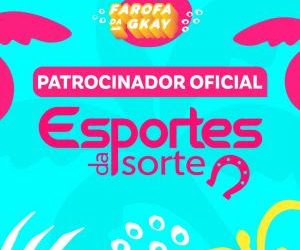 Patrocinador da “Farofa da GKAY”, Esportes da Sorte prepara inúmeras ativações para o evento