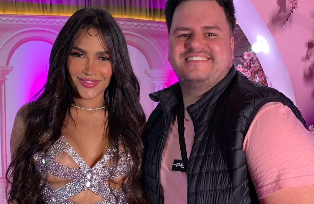 Jhonny Vauna na Pink Party da Flay em São Paulo