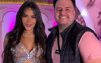 Jhonny Vauna na Pink Party da Flay em São Paulo