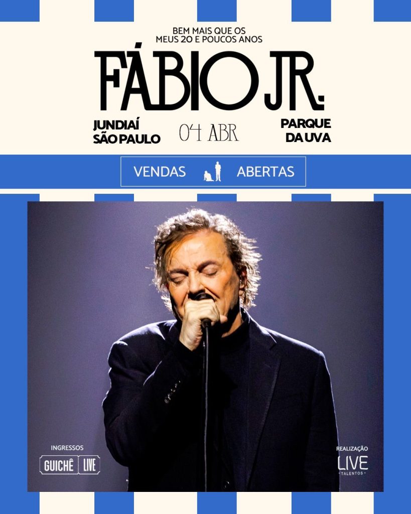 Fábio JR se apresentará em Jundiai